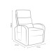 Deluxe - Sillón Relax Masaje Elevador Compact Antiestrés Levanta Personas - 