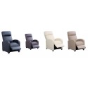 Sillón Relax Reclinable Natural Compact Premium | Diseño Anti-Estrés Envolvente