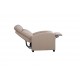 Sillón Relax Reclinable Natural Compact Premium | Diseño Anti-Estrés Envolvente