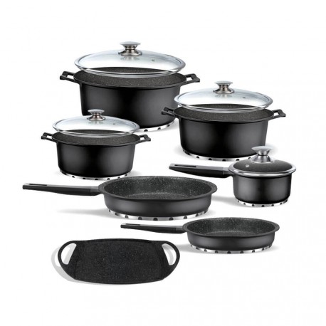 Batería para Cocinar de Piedra de Titanio Profesional Reacondicionado 