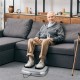 Ejercitador de Piernas | Gimnasia Pasiva | Control Remoto | Altura Ajustable | Intensidad Personalizable | Fácil de Utilizar