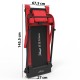 Cinta de Andar Correr - Motor 1500W 2CV - Plegable - Soporta 150 kgs 